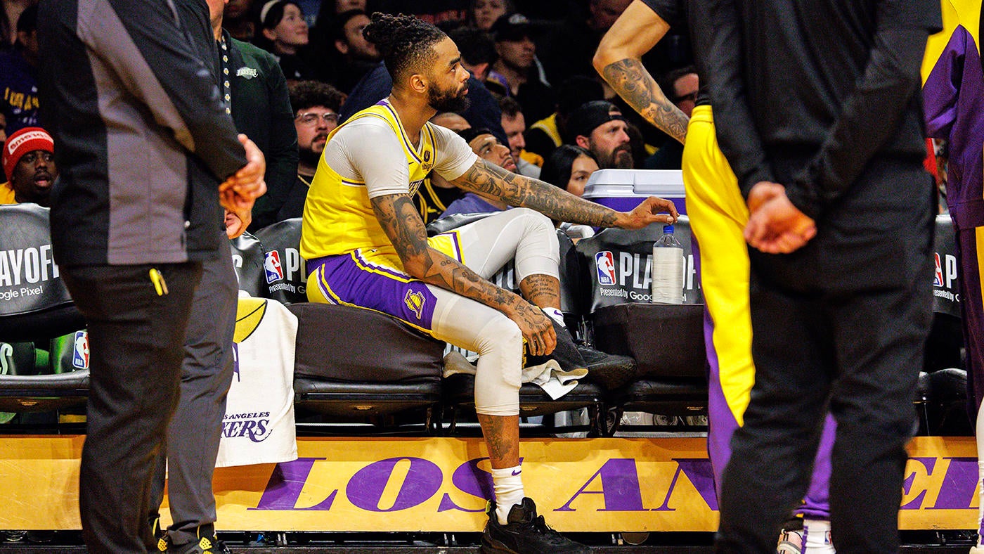Darvin Ham not considering benching D'Angelo Russell as Lakers try to avoid being swept by Nuggets