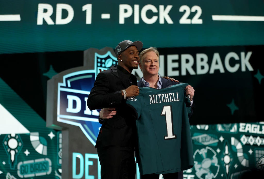 How to pre-order a Quinyon Mitchell Philadelphia Eagles NFL rookie jersey