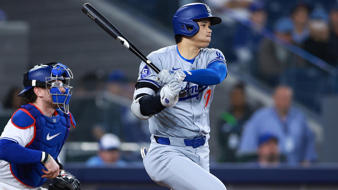 Dodgers’ Shohei Ohtani smashes hardest-hit ball of his career with 119.2 mph RBI single vs. Blue Jays