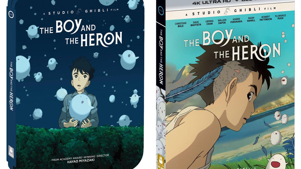 The Boy and The Heron 4K Blu-ray SteelBook Edition Gets a Huge Deal On Amazon