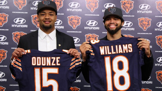 Chicago Bears Introduce Quarterback Caleb Williams And Wide Receiver Rome Odunze