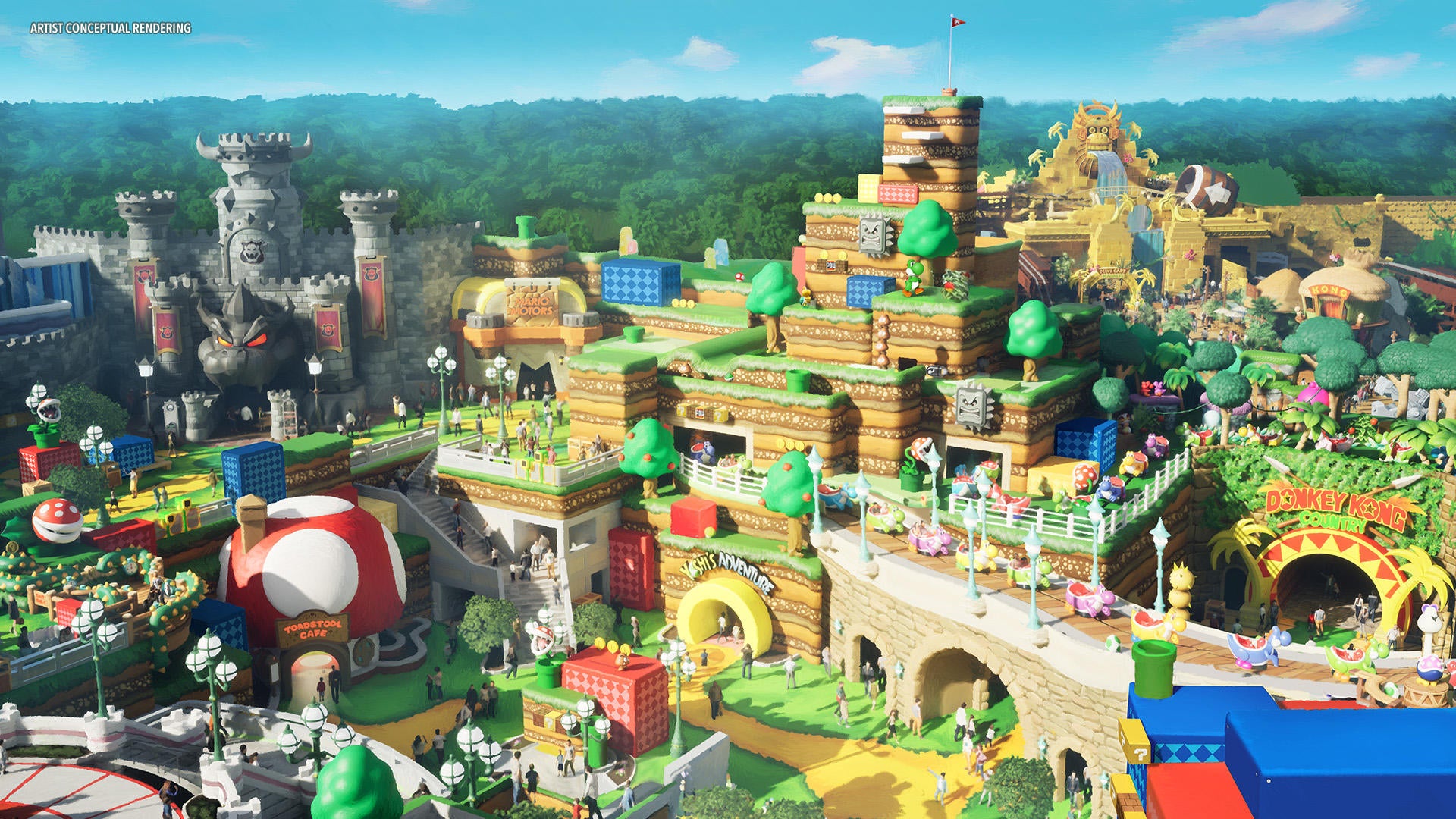 Universal Studios раскрывает подробности нового Super Nintendo World Orlando
