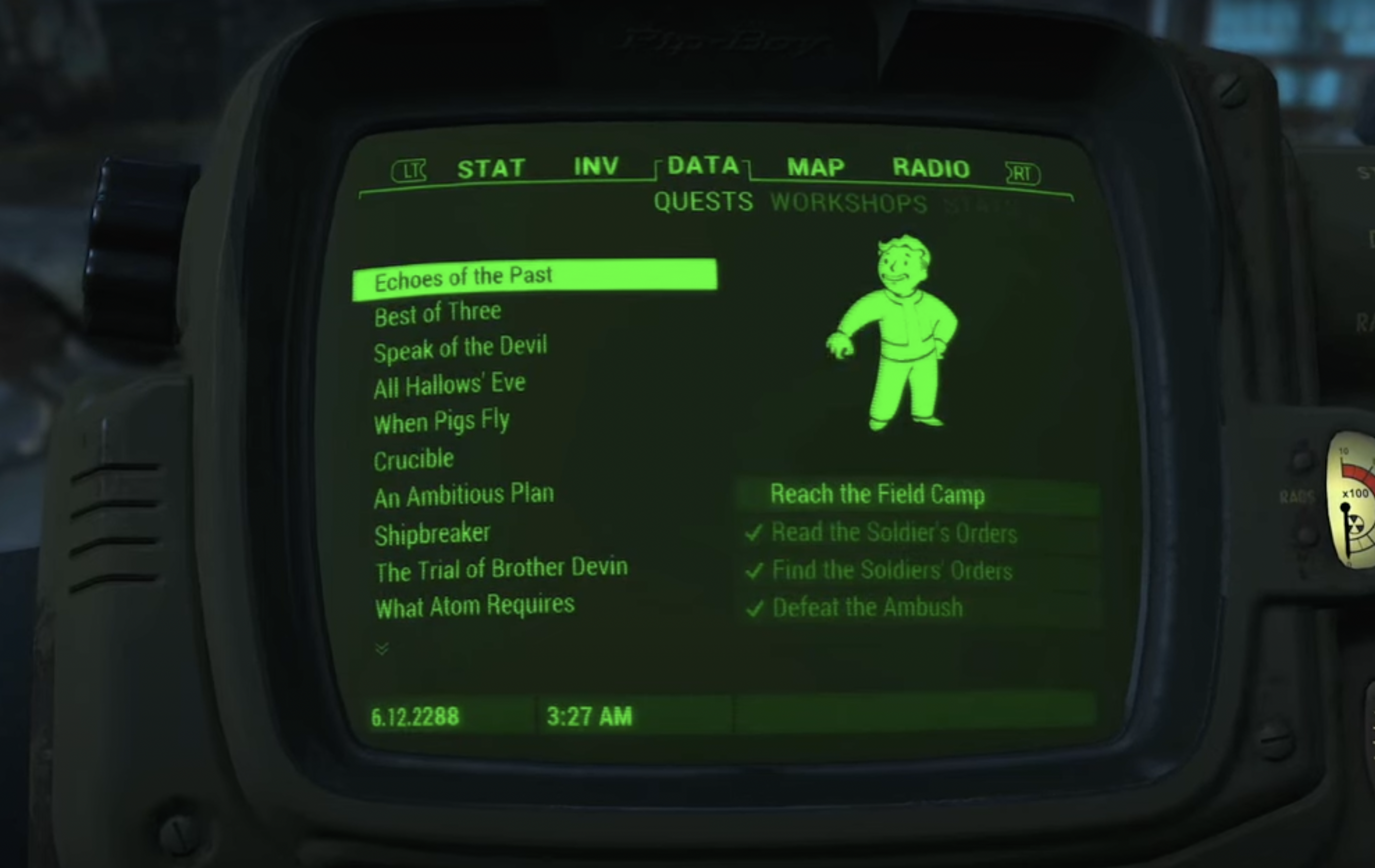 Fallout 4: Эхо прошлого: руководство по квестам