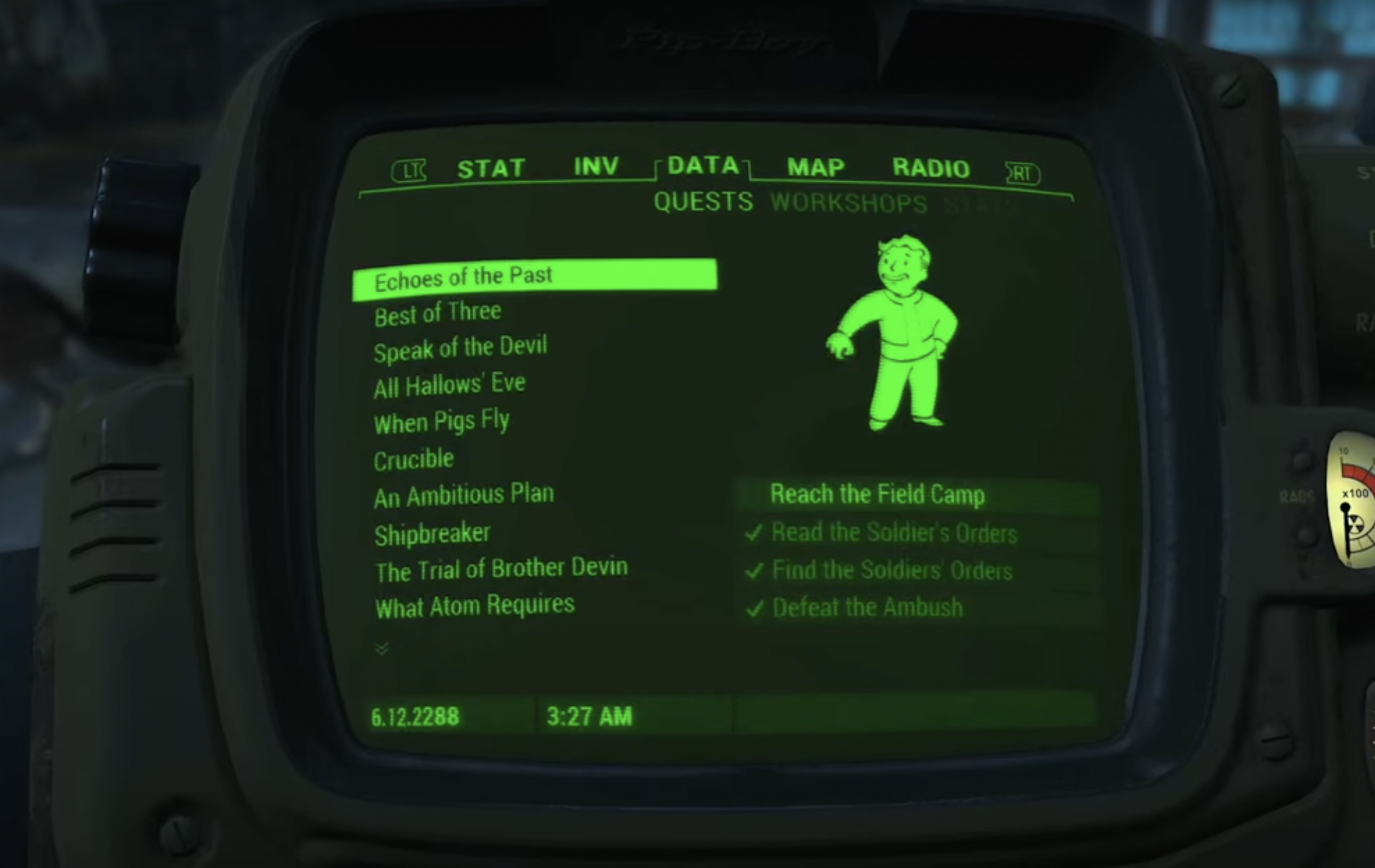 echoes of the past fallout 4