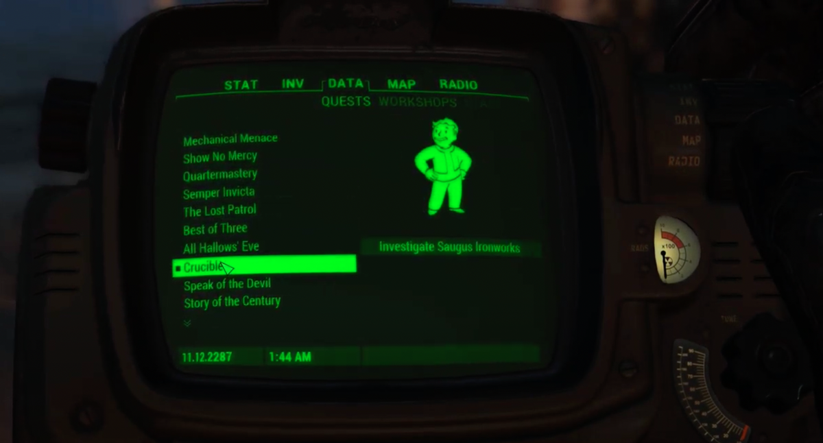 Fallout 4 Crucible Quest Guide