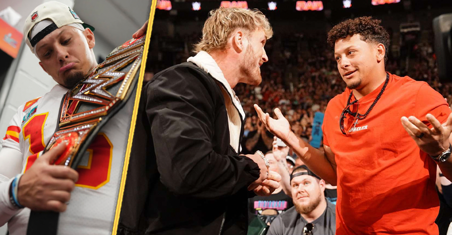 PATRICK-MAHOMES-WWE-LOGAN-PAUL PATRICK-MAHOMES-WWE-LOGAN-PAUL