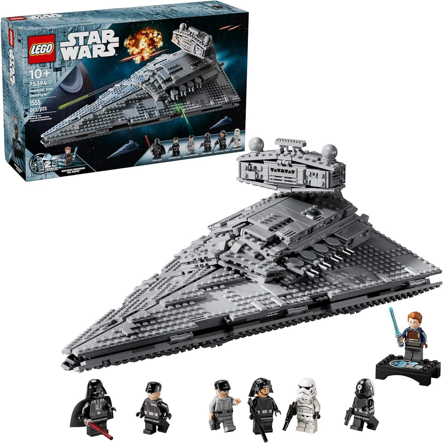 В новый набор «Имперский звездный разрушитель» LEGO Star Wars входит минифигурка Кэла Кестиса, посвященная 25-летнему юбилею