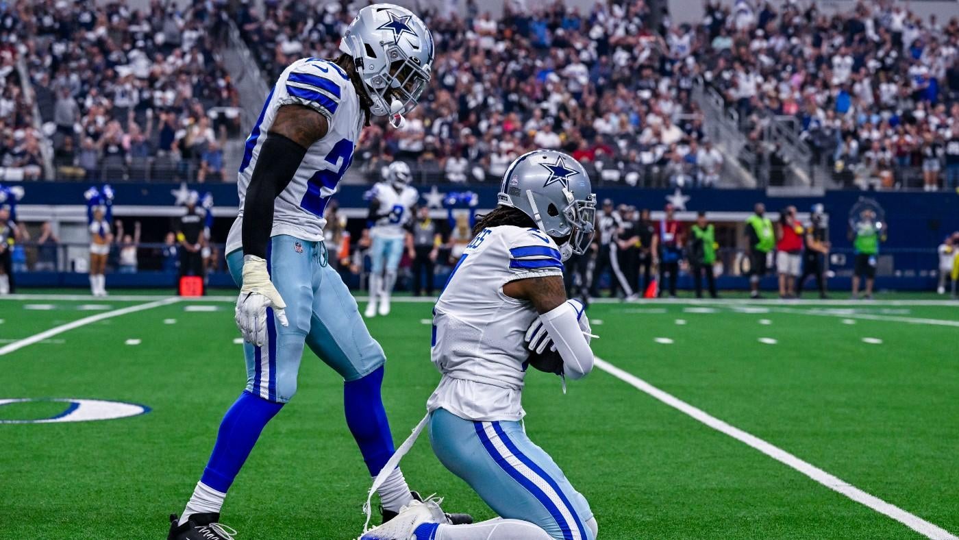 Cowboys CB Trevon Diggs' rehab from torn ACL 'looks good'; team 'fired up' to see Diggs, DaRon Bland together