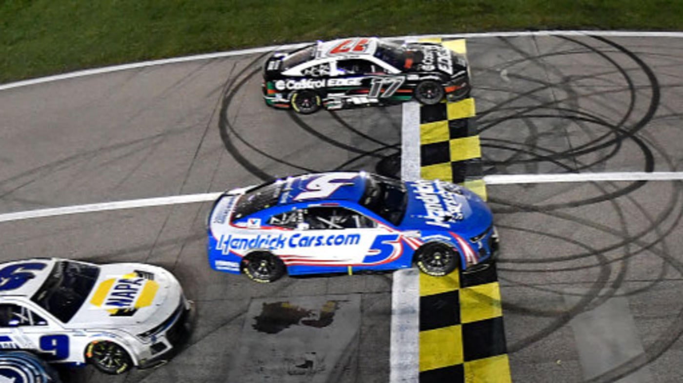 NASCAR Crash Course: Kyle Larson, Chris Buescher produce another epic Kansas finish