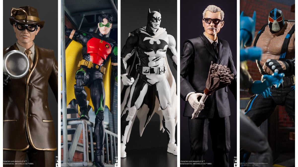 Новые McFarlane Toys DC Multiverse: Тим Дрейк, Робин и Бэтмен против Бэйна, 10 мая