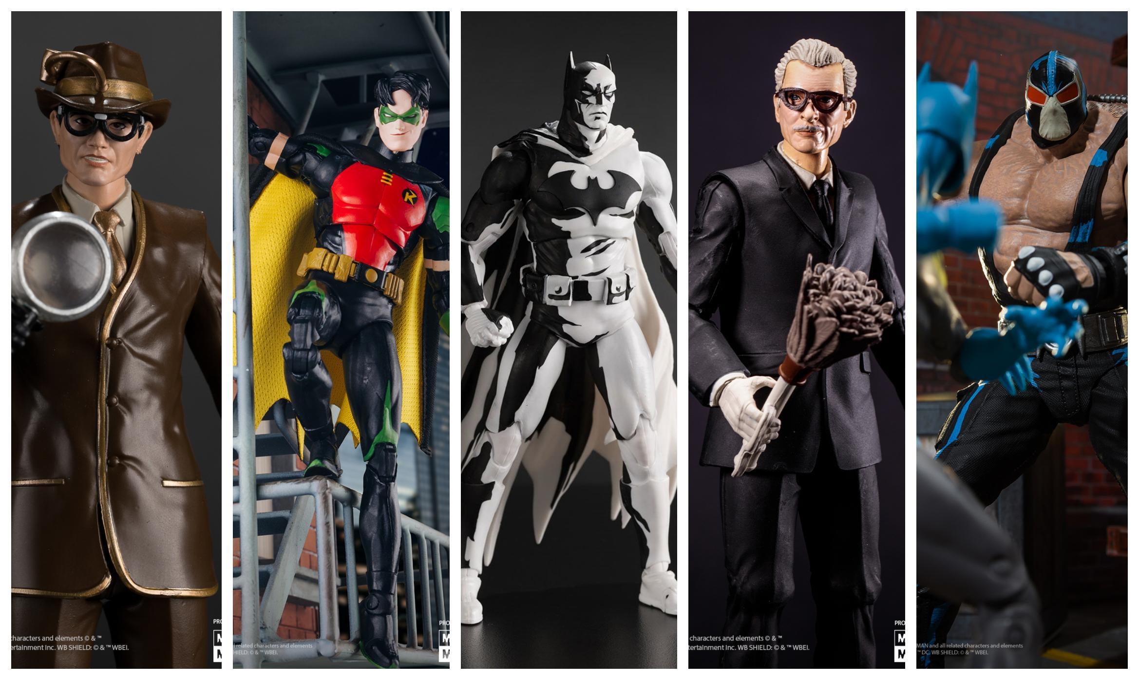 Новые игрушки McFarlane Toys DC Multiverse: Тим Дрейк, Робин, Бэтмен против Бэйна, Альфред и другие