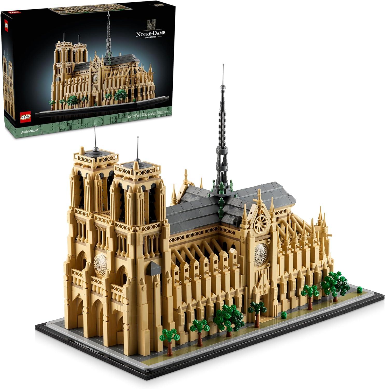 Наборы LEGO «Мона Лиза» и «Нотр-Дам» доступны для предварительного заказа уже сейчас