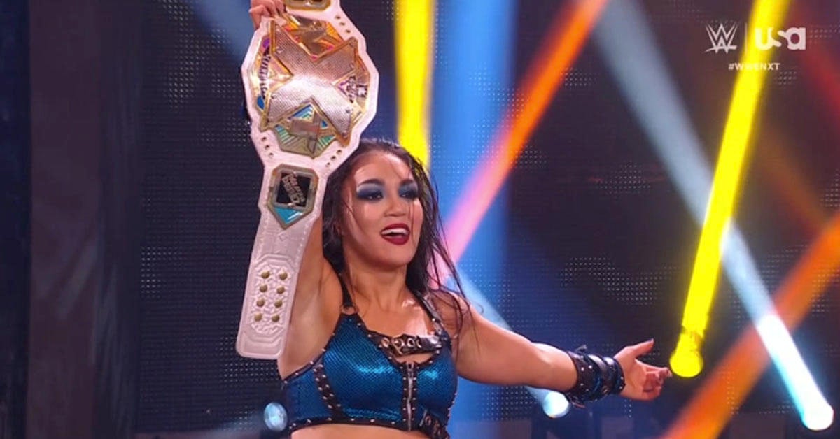 WWE's Roxanne Perez Takes Down Chelsea Green to Retain NXT Women's Title