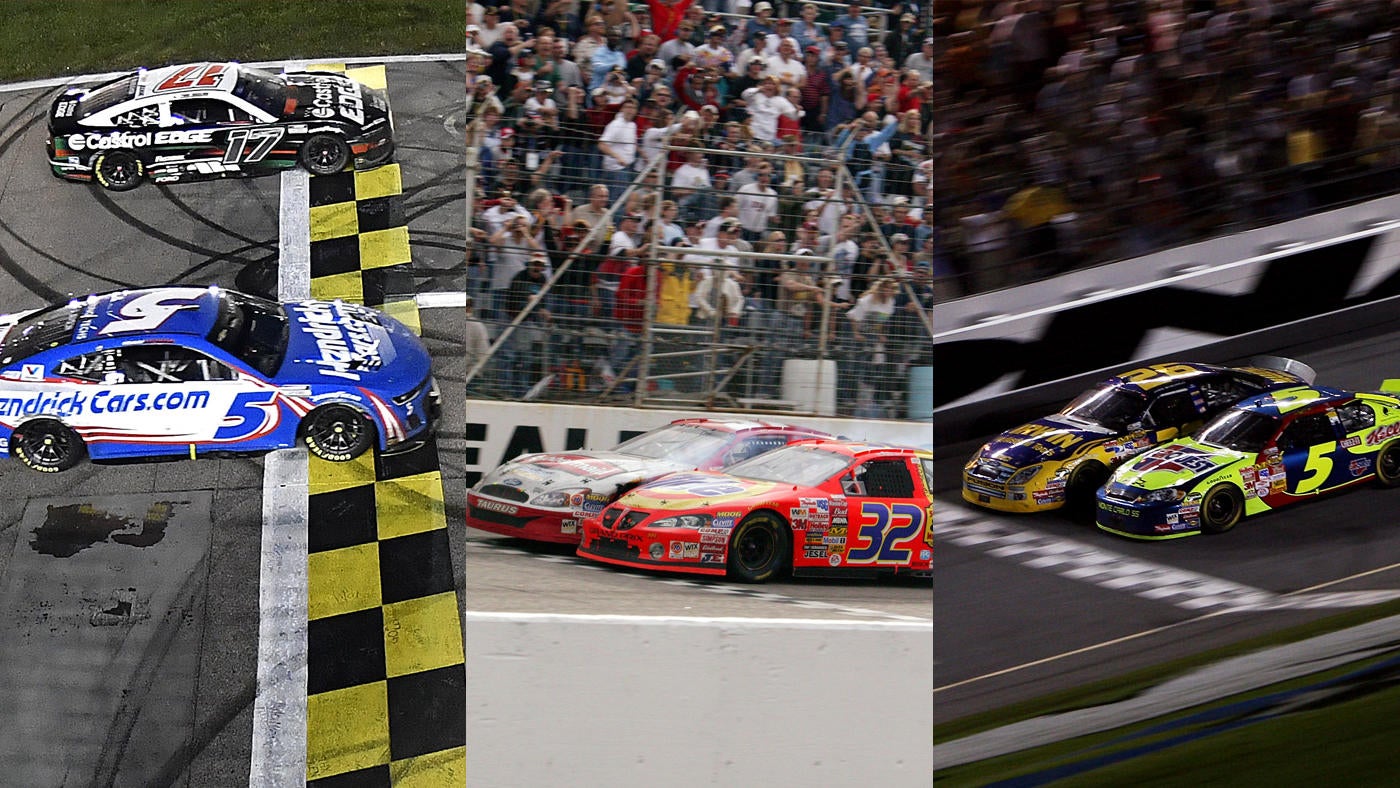 NASCAR photo finishes: An updated look at the top 10 closest finishes in NASCAR Cup Series history