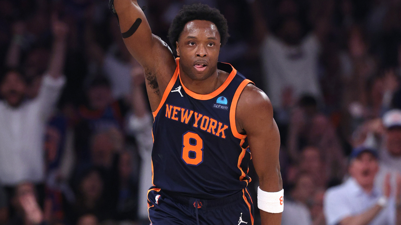 OG Anunoby injury: Knicks forward leaves Game 2 with hamstring issue as New York’s injuries pile up