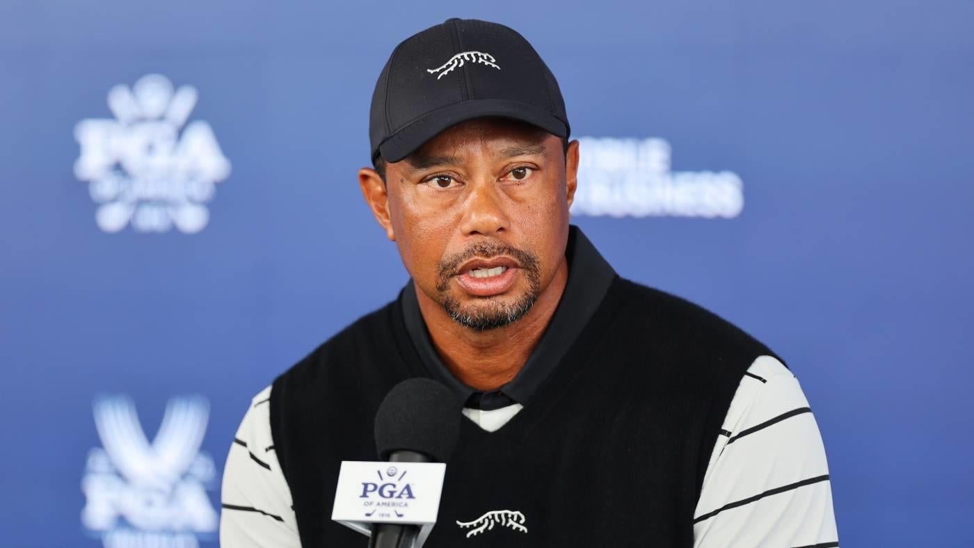 Tiger Woods talks PGA Tour, PIF negotiations ahead of 2024 PGA Championship: 'It changes day to day'