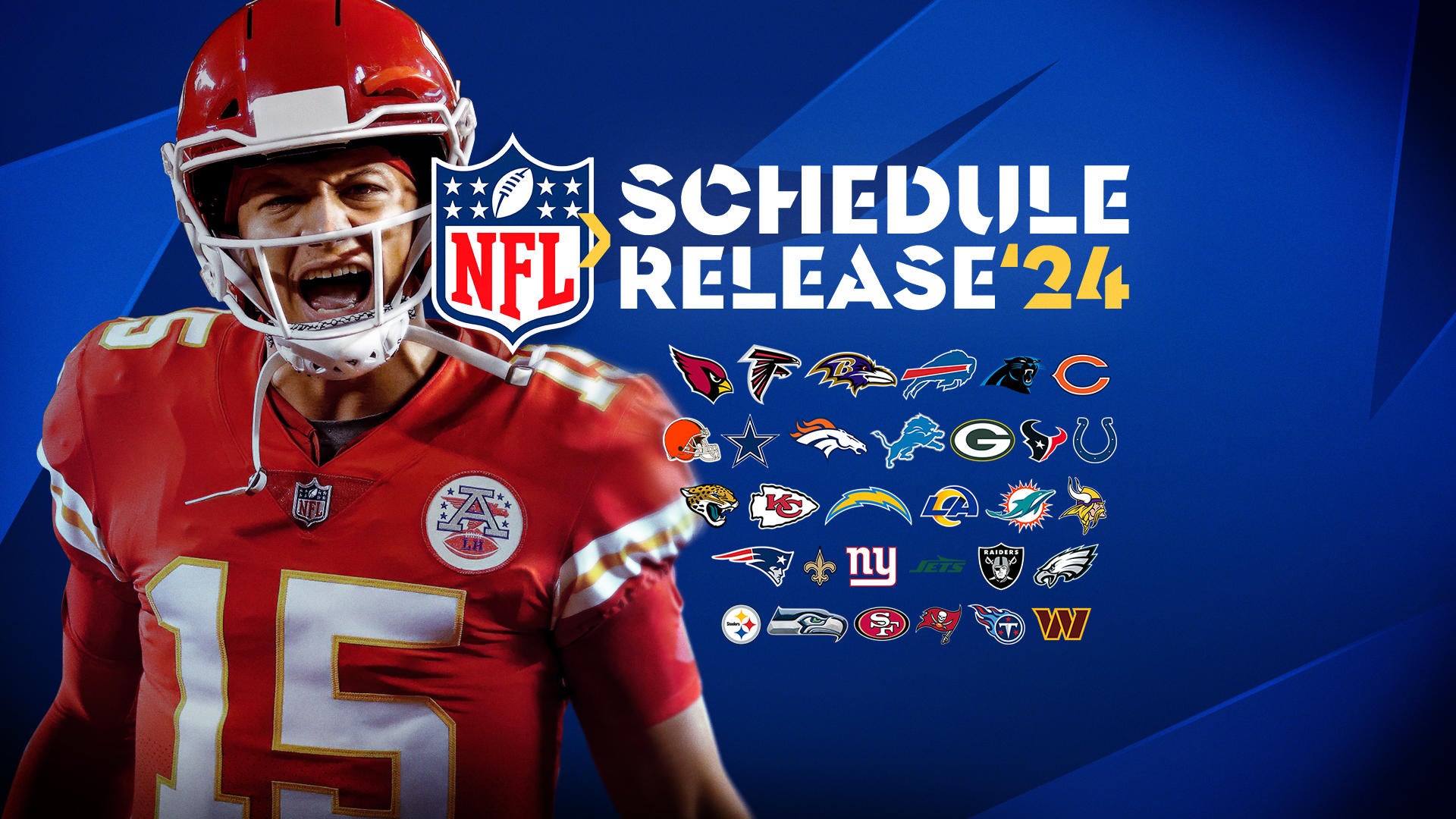 2024 NFL schedule: Dates, times, TV, where to watch, streaming, matchups for all 272 games