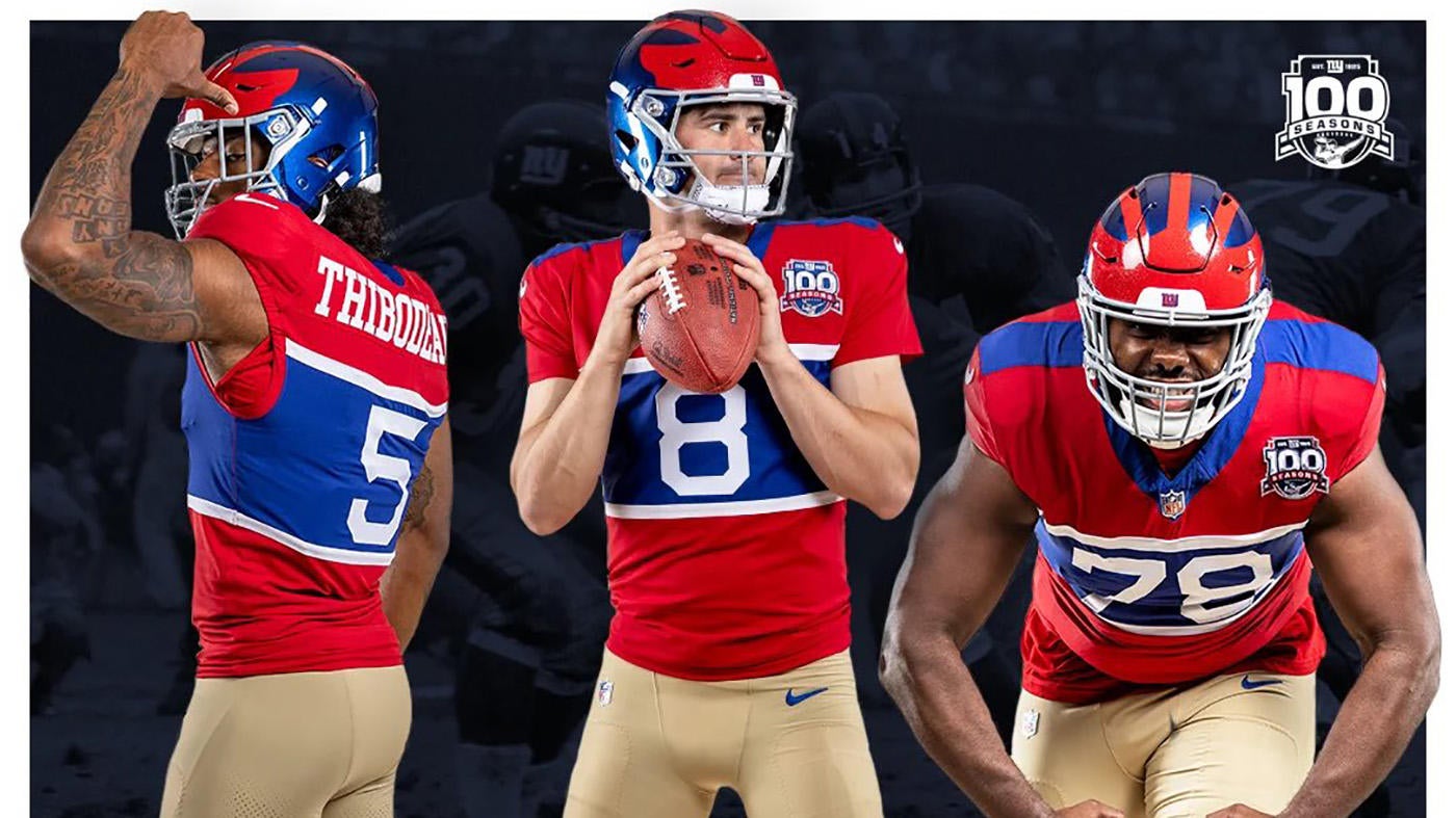 Giants reveal throwback uniforms for 100th anniversary, one year after bringing back popular 80s uniforms