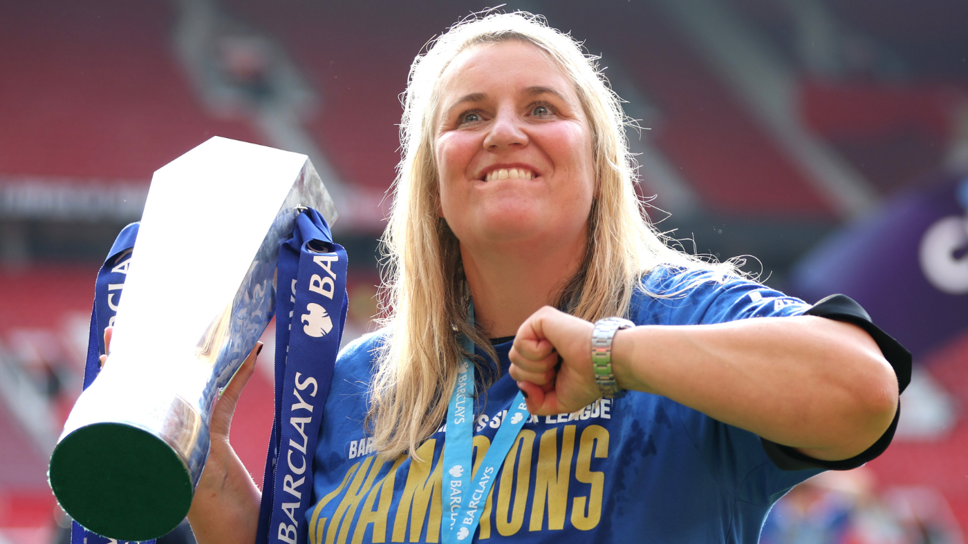 Emma Hayes praises progress after Chelsea win seventh WSL title: 'Women's football now is a serious business'