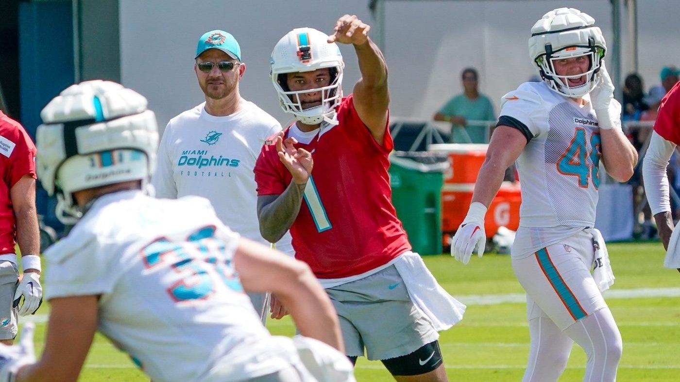 Tua Tagovailoa arrives at Dolphins OTAs noticeably slimmer: Why his lower weight isn't an injury concern