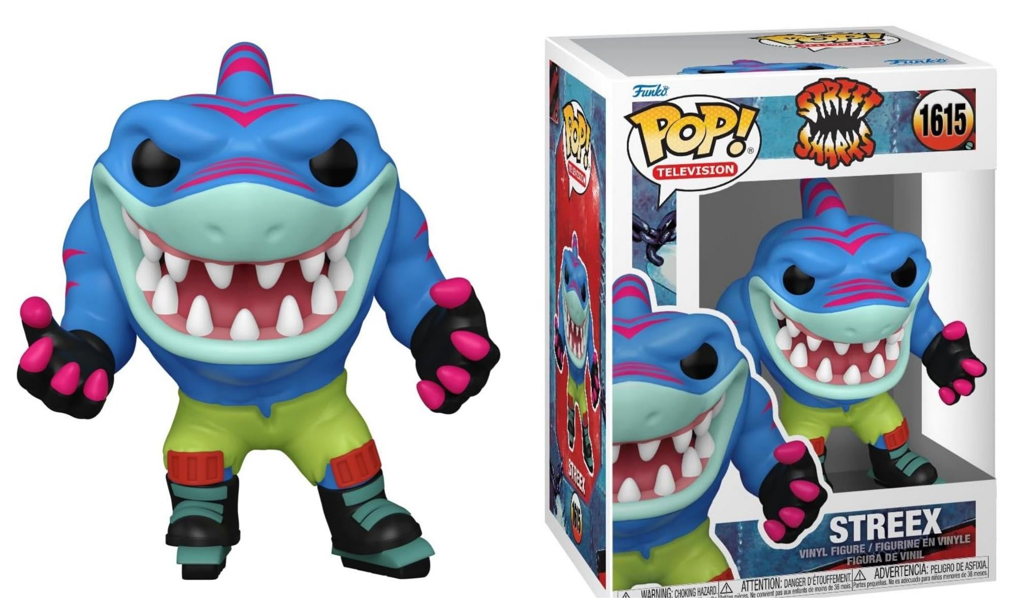 Фигурки Mattel Street Sharks снова в наличии