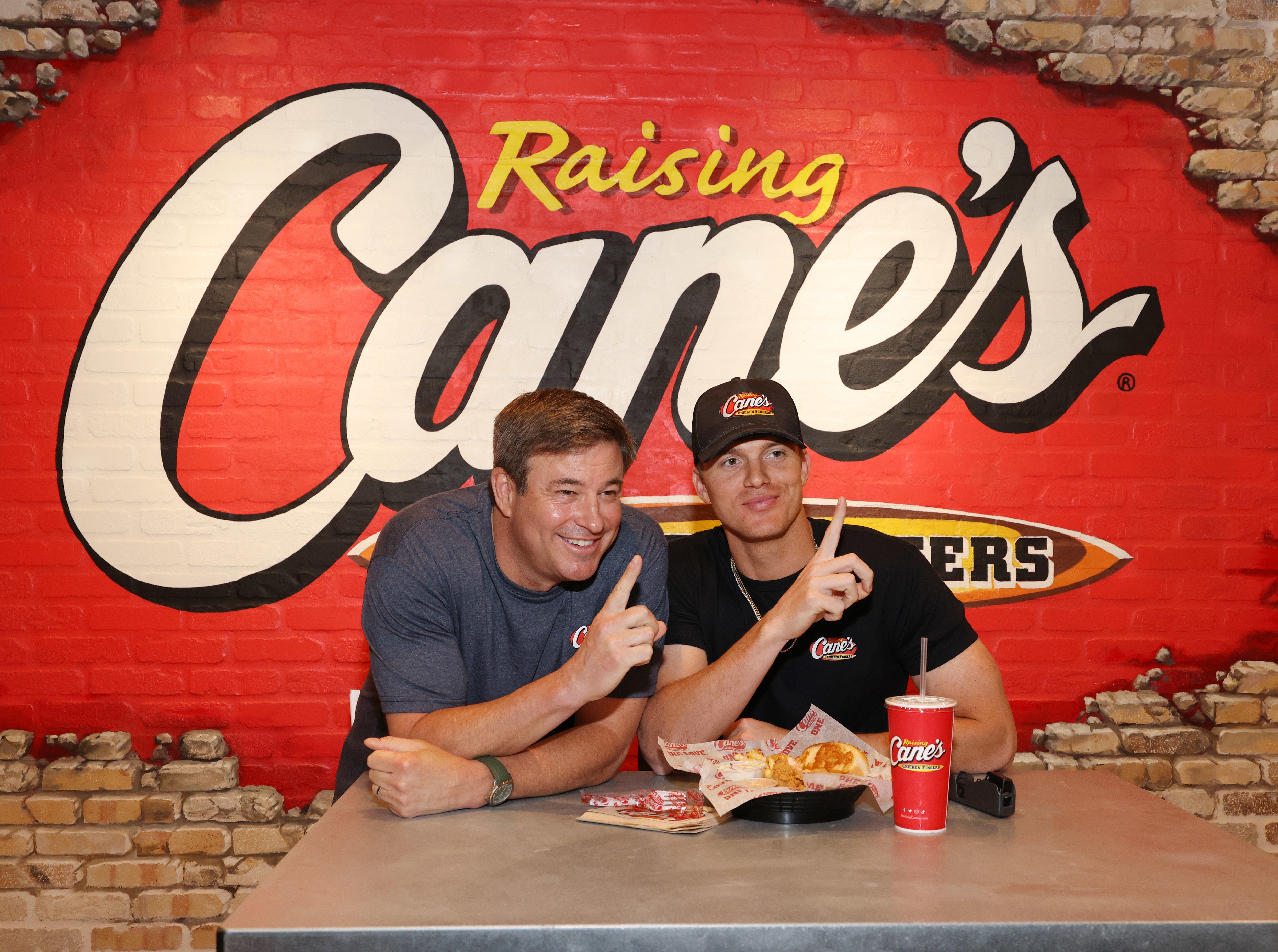 Country Music Artist And 59th ACM Awards Nominee Parker McCollum Visits Raising Cane's Dallas-Area Support Center With Owner Todd Graves