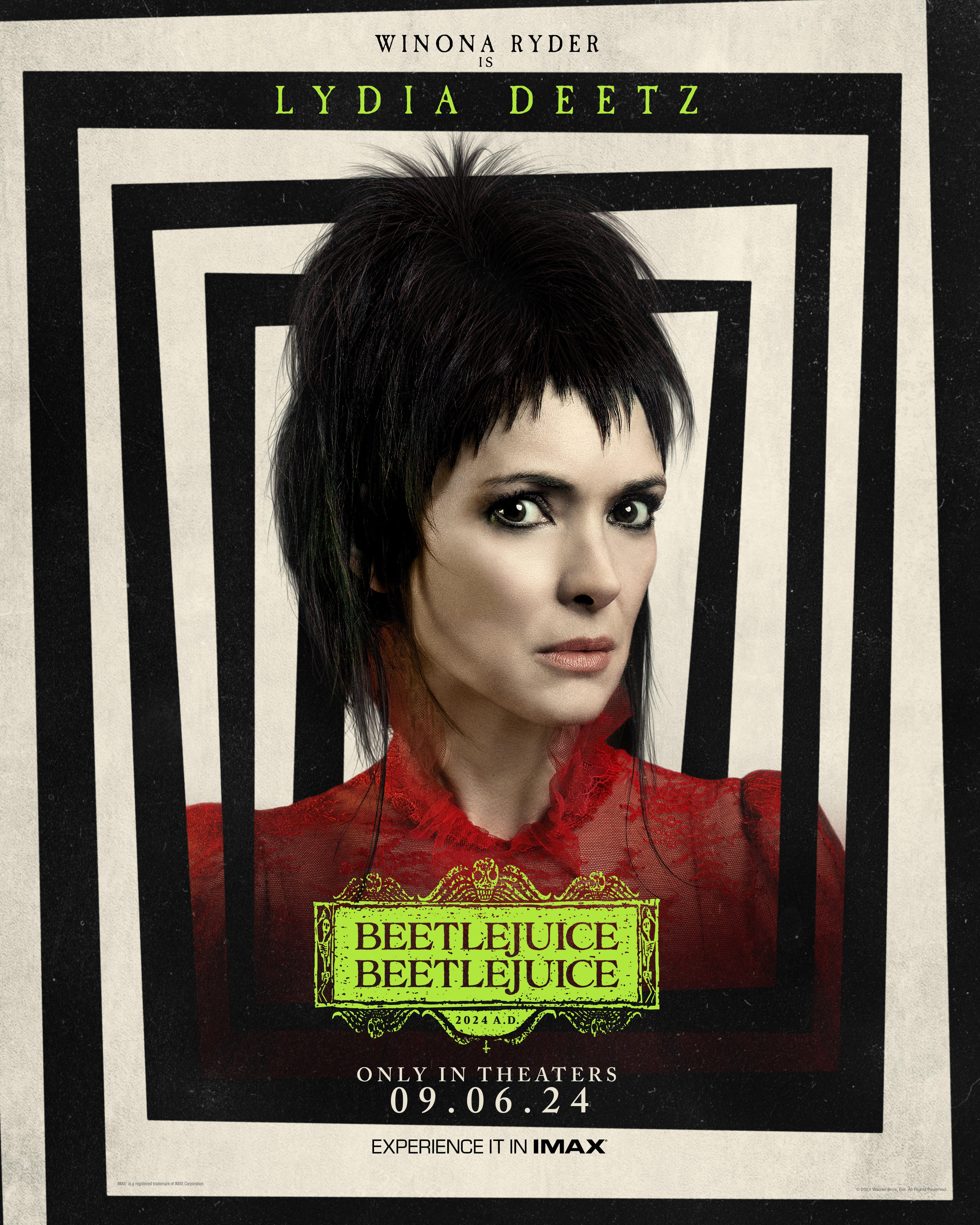 'Beetlejuice Beetlejuice' See All the Character Posters