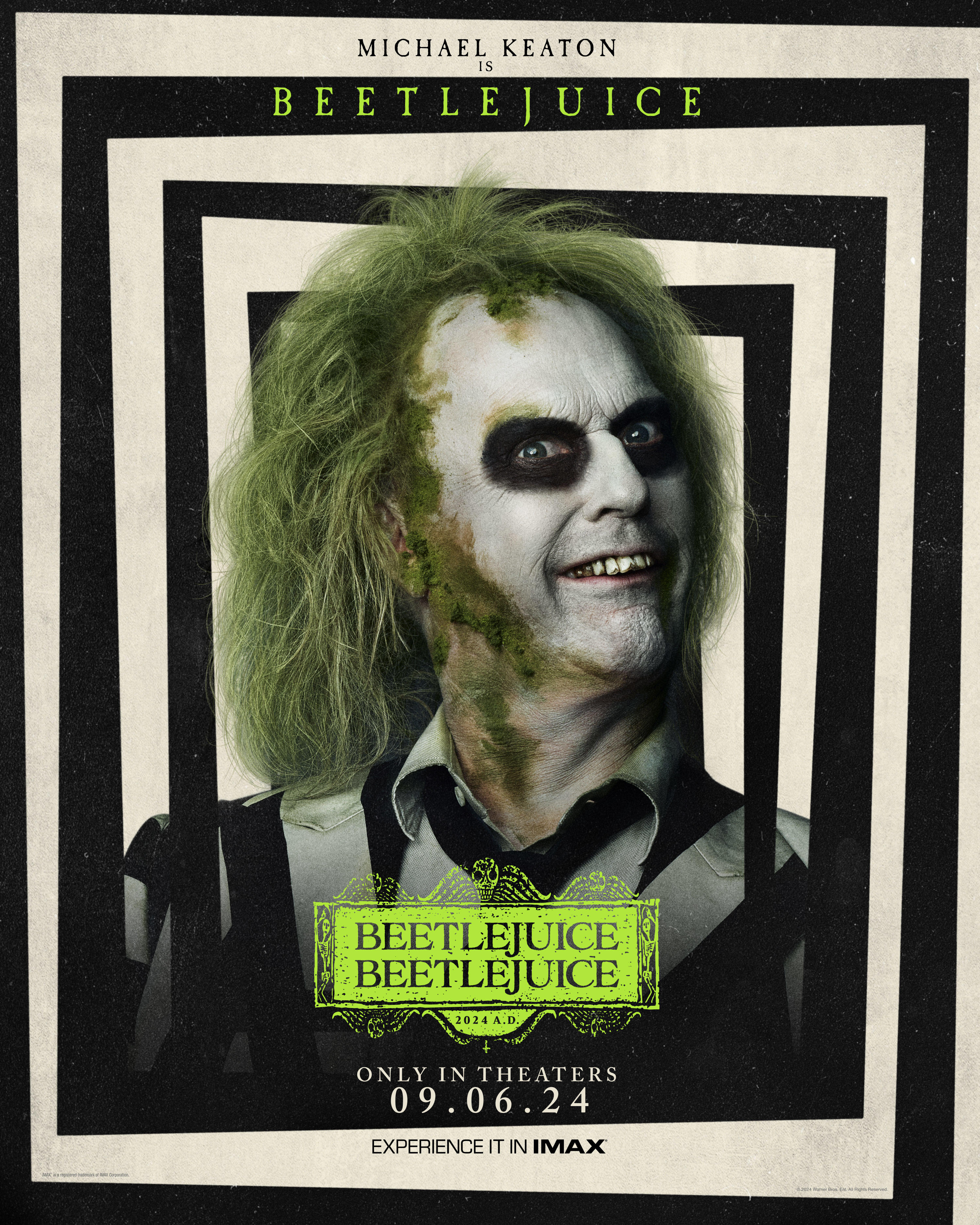 Beetlejuice Beetlejuice Scares up 8 Character Posters