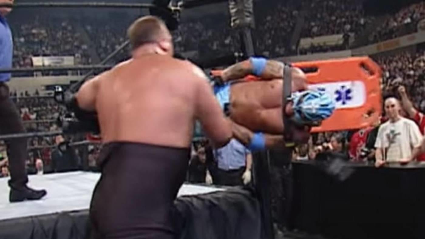 Rey Mysterio details notorious 2003 Backlash stretcher angle with Big Show: ‘That hurt’