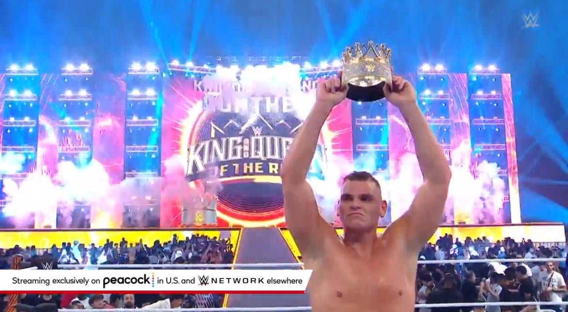 Гюнтер стал королем WWE King and Queen of the Ring