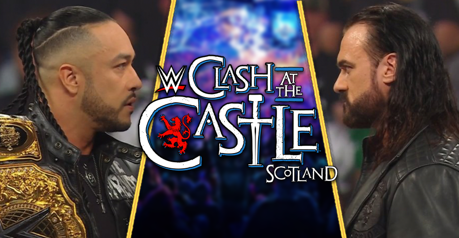 WWE CLASH AT THE CASTLE DAMIAN PRIEST DREW MCINTYRE