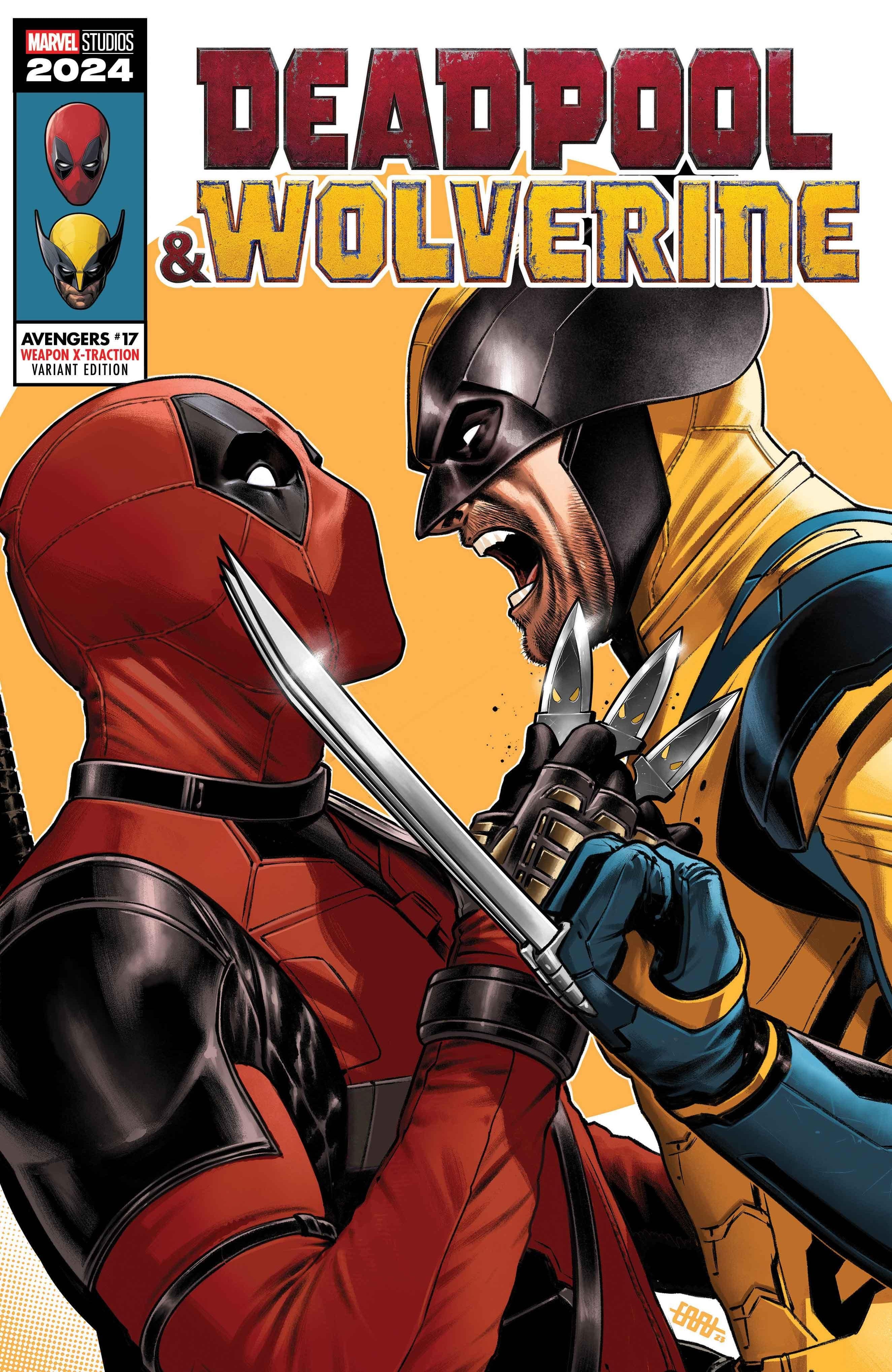 Deadpool Dc Deadpool & Wolverine Characters Crossover Onto Marvel Comic Covers