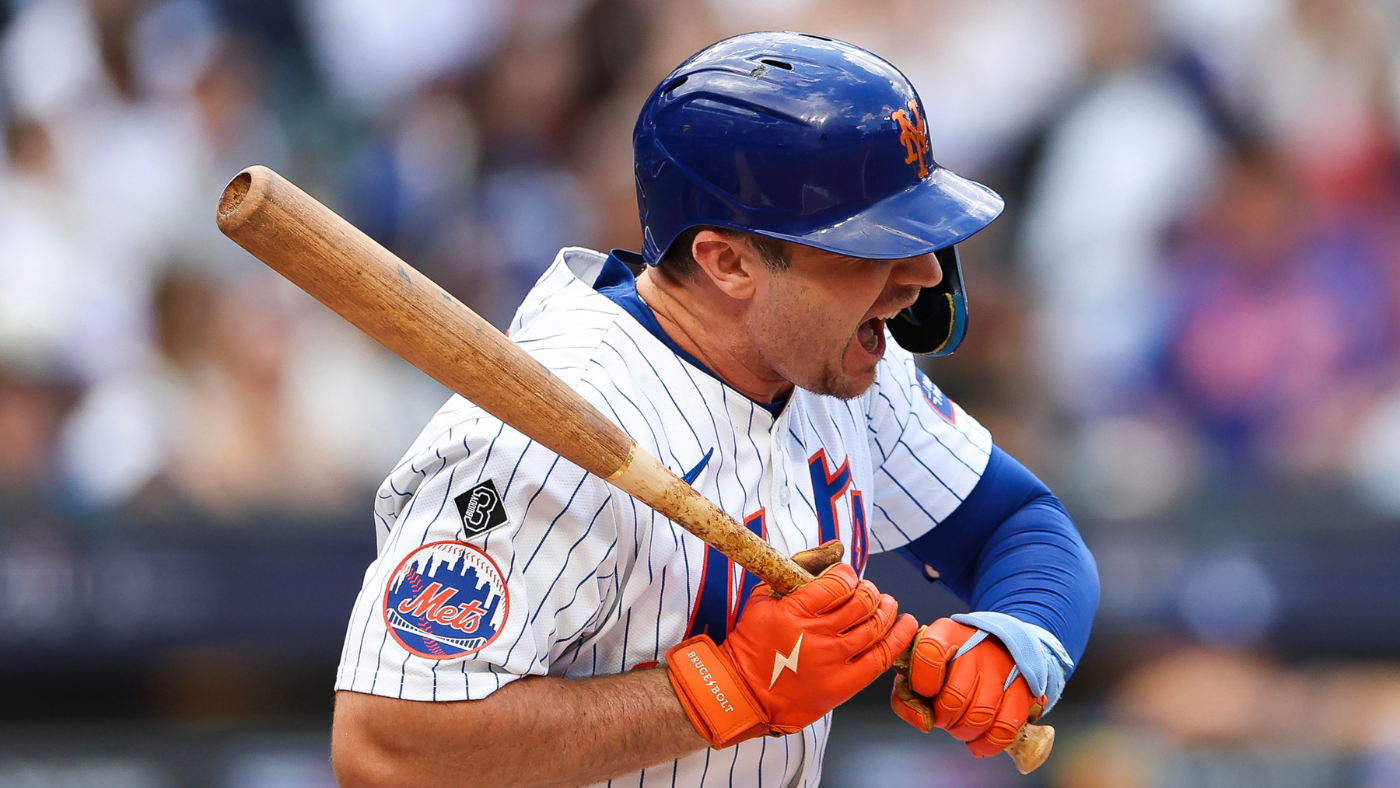 Pete Alonso injury update: Mets slugger avoids fracture after getting hit on hand vs. Dodgers, per report