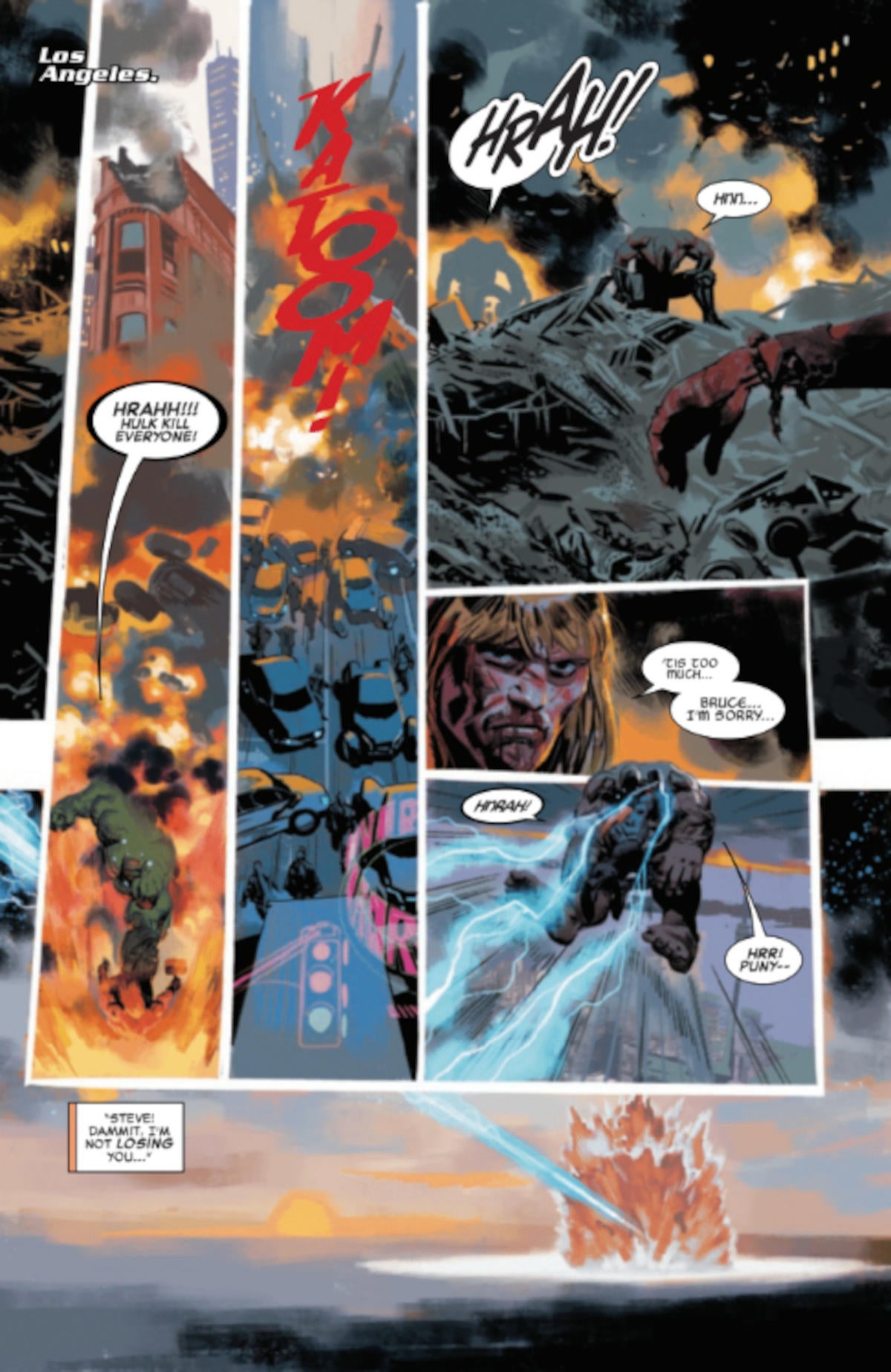 Marvel раскрывает мрачный ответ на вопрос, победит ли Тор или Халк в бою
