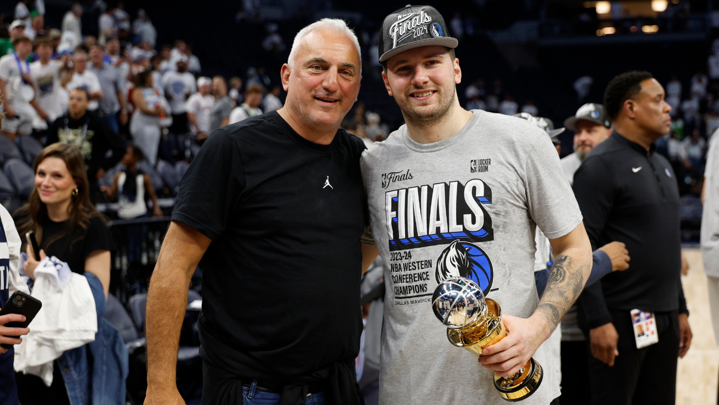 Luka Doncic wins Magic Johnson Western Conference finals MVP award as Mavericks reach NBA Finals