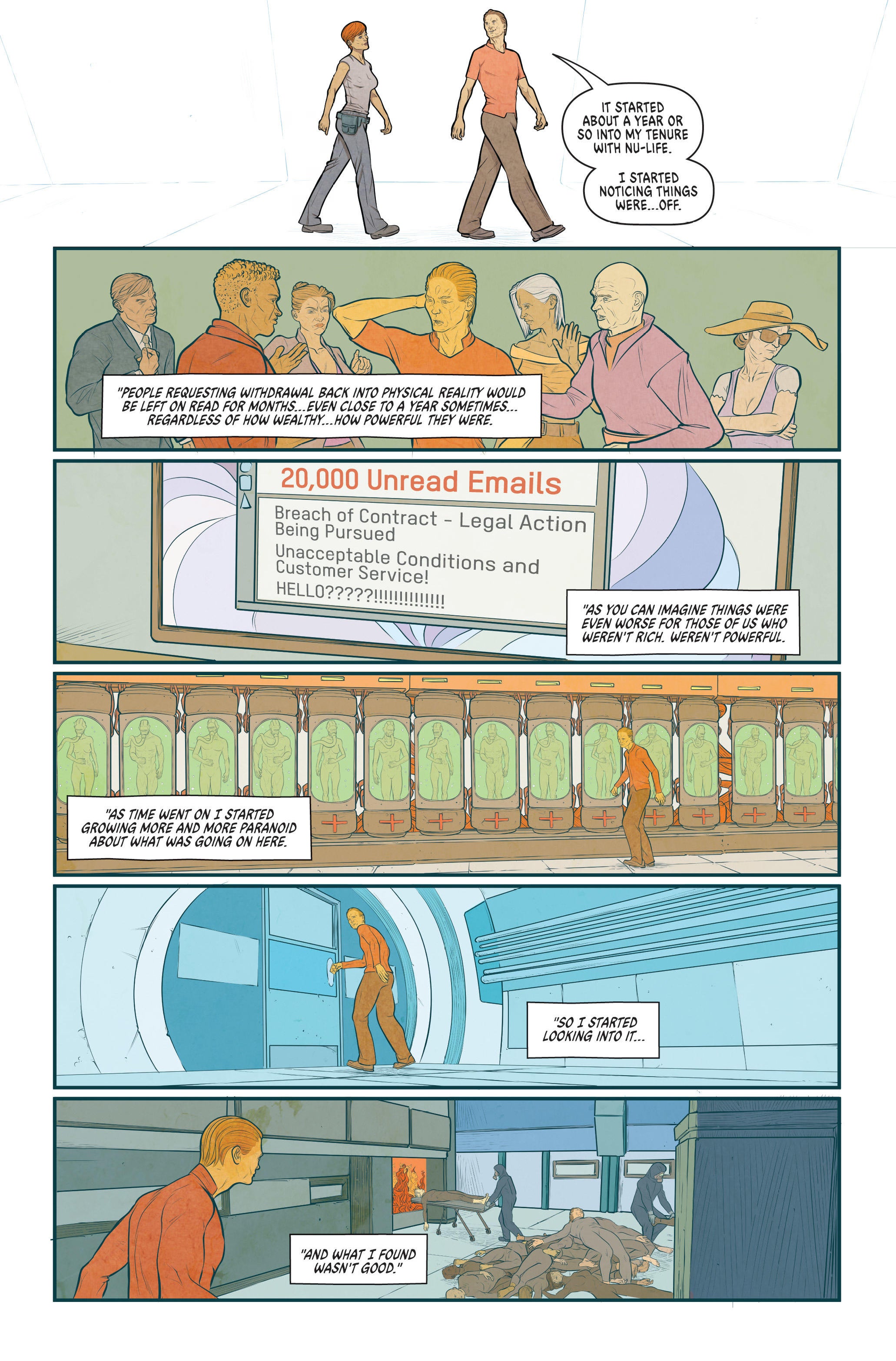 Dark Horse Bringing Comixology Originals Money and Simulation Theory to ...