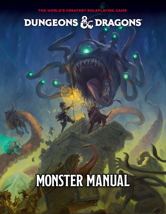 Dungeons & Dragons представляет обложку руководства Monster