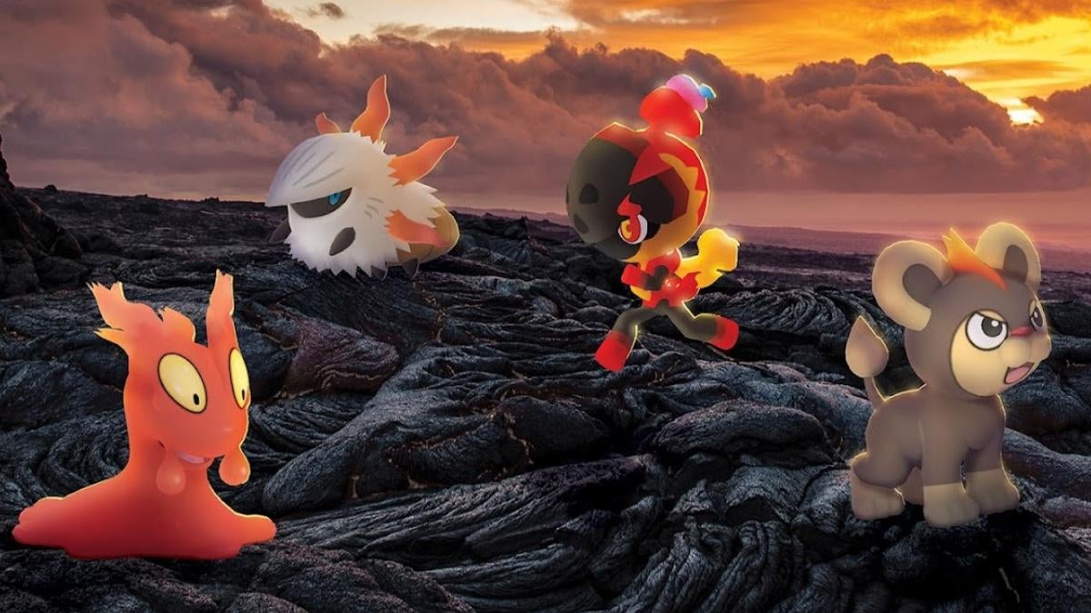 Pokemon Go добавляет новых блестящих в событии Scorching Steps