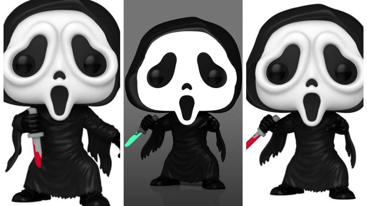 Новые модели Scream Ghostface Funko Pops включают эксклюзивные модели Jumbo и Glow