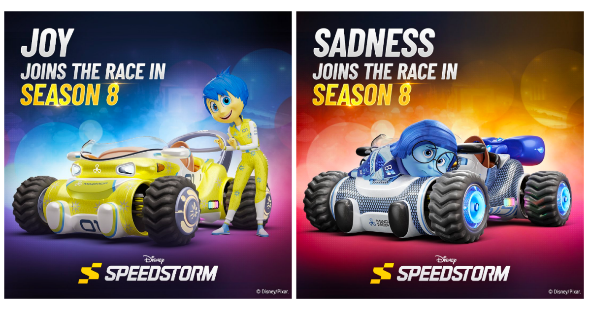 8-й сезон Disney Speedstorm: раскрыты гонщики наизнанку