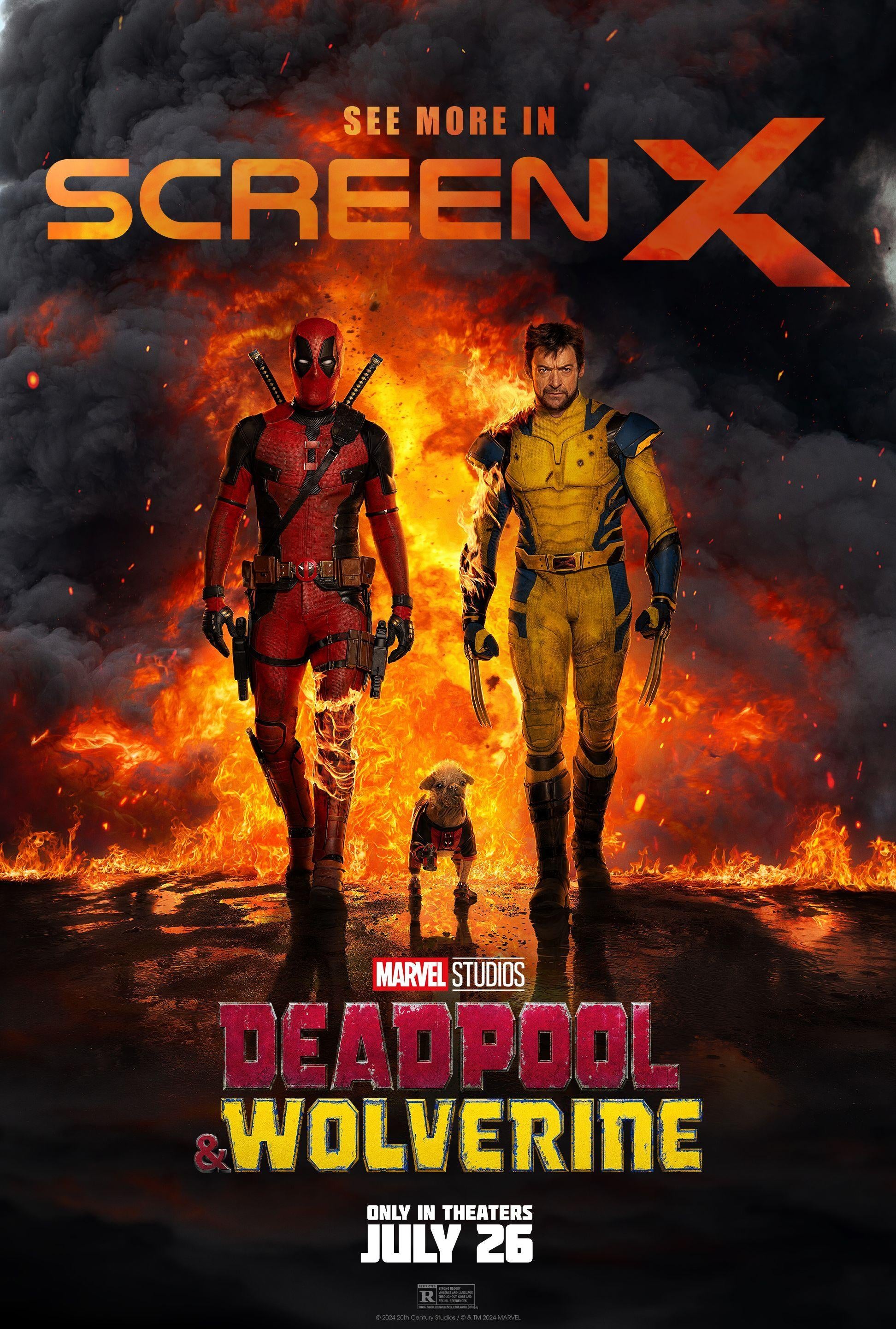 4dx Poster Deadpool & Wolverine: ScreenX and 4DX Posters Revealed (Exclusive)
