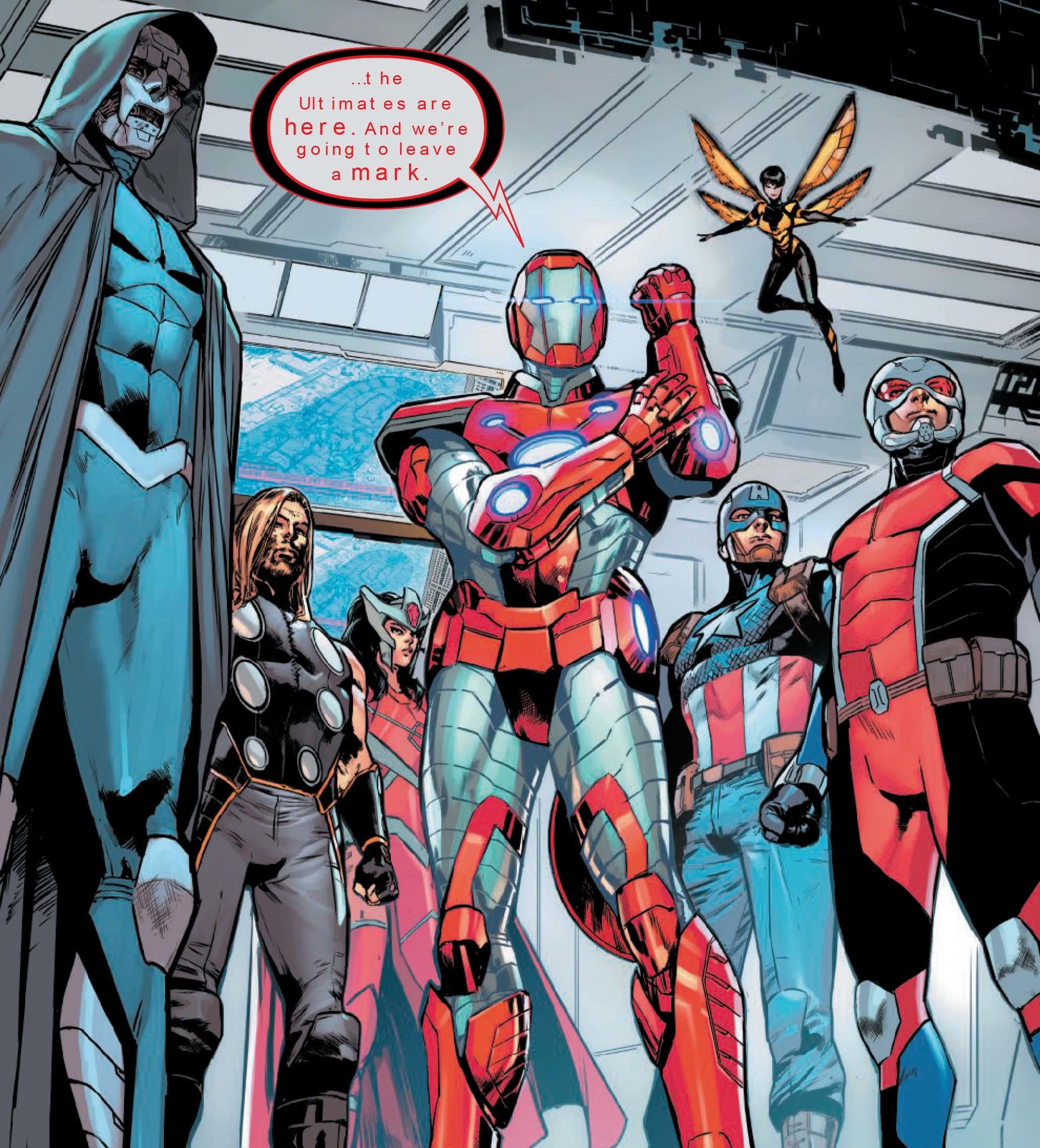 Новые Ultimates от Marvel набирают двух классических Мстителей