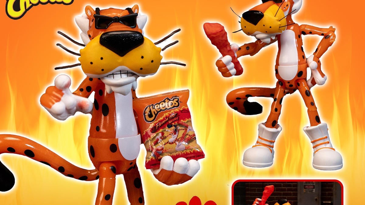 Фигурка Cheetos Chester Cheetah получила эксклюзивное издание Flamin' Hot Edition