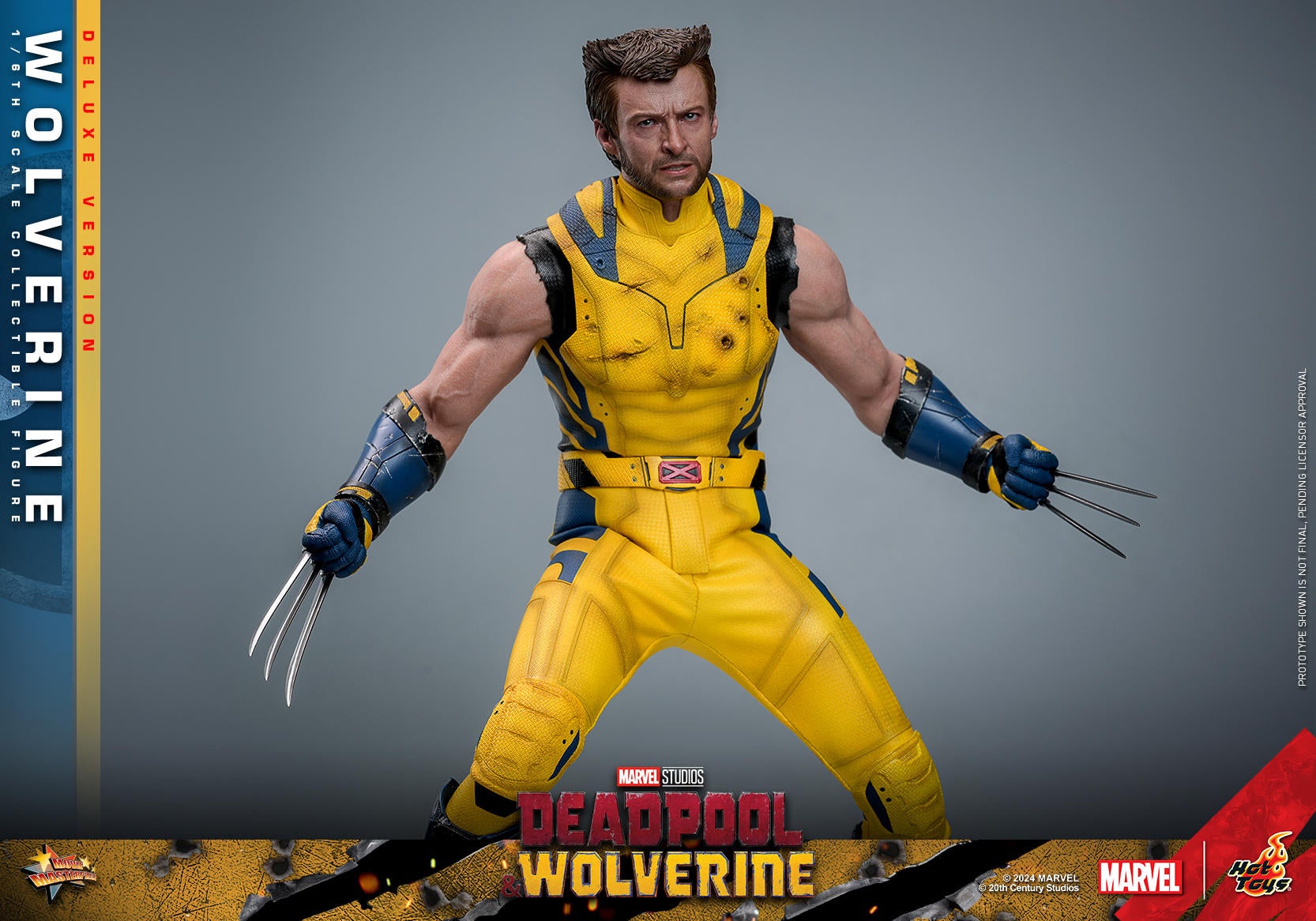 Дэдпул и Росомаха: Hot Toys представляет новую фигурку Хью Джекмана в классическом костюме