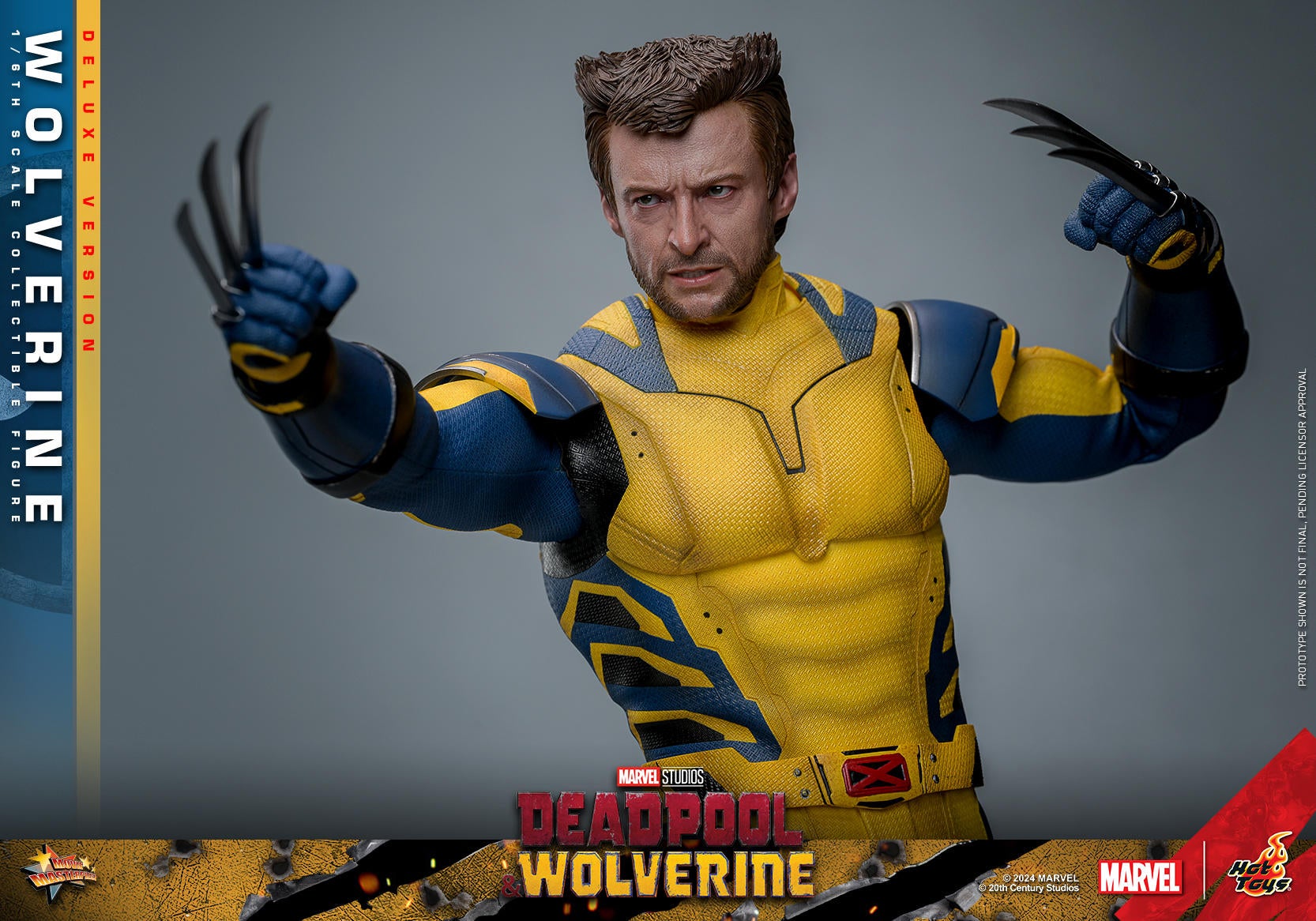 Дэдпул и Росомаха: Hot Toys представляет новую фигурку Хью Джекмана в классическом костюме