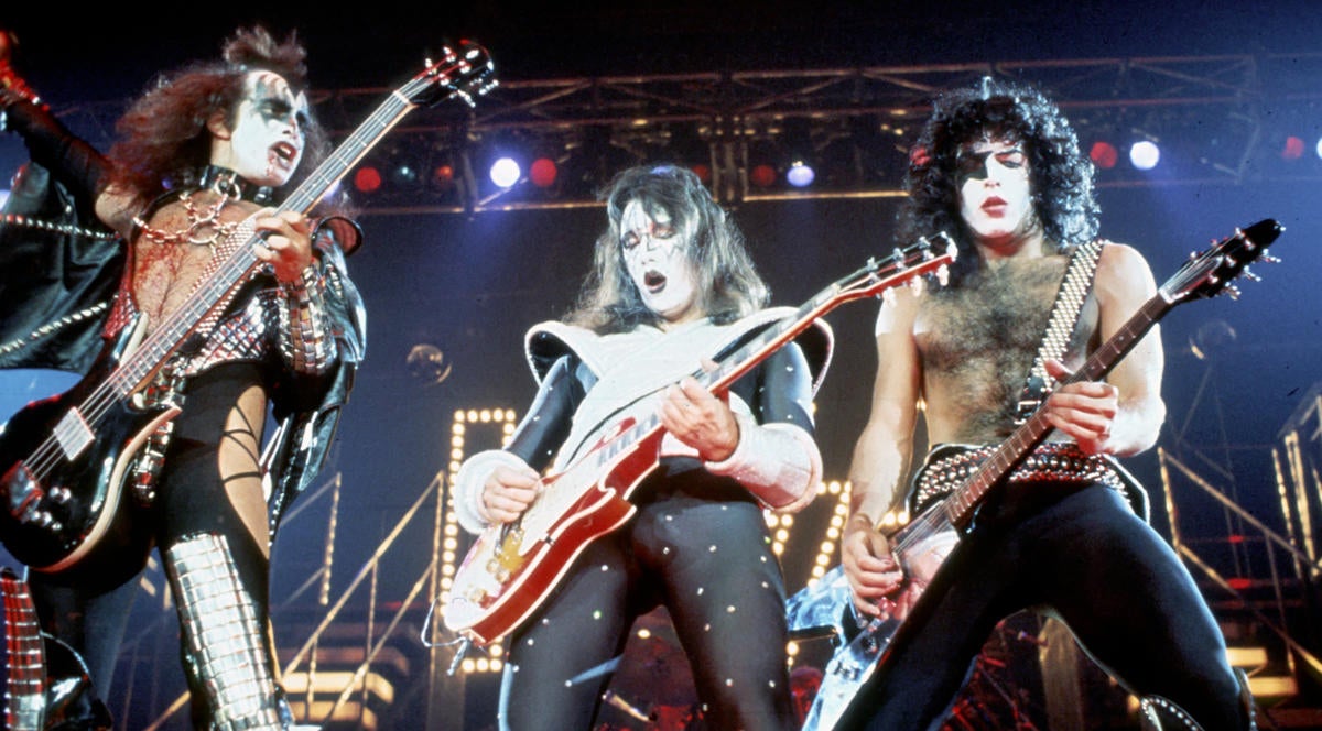 Kiss Performing