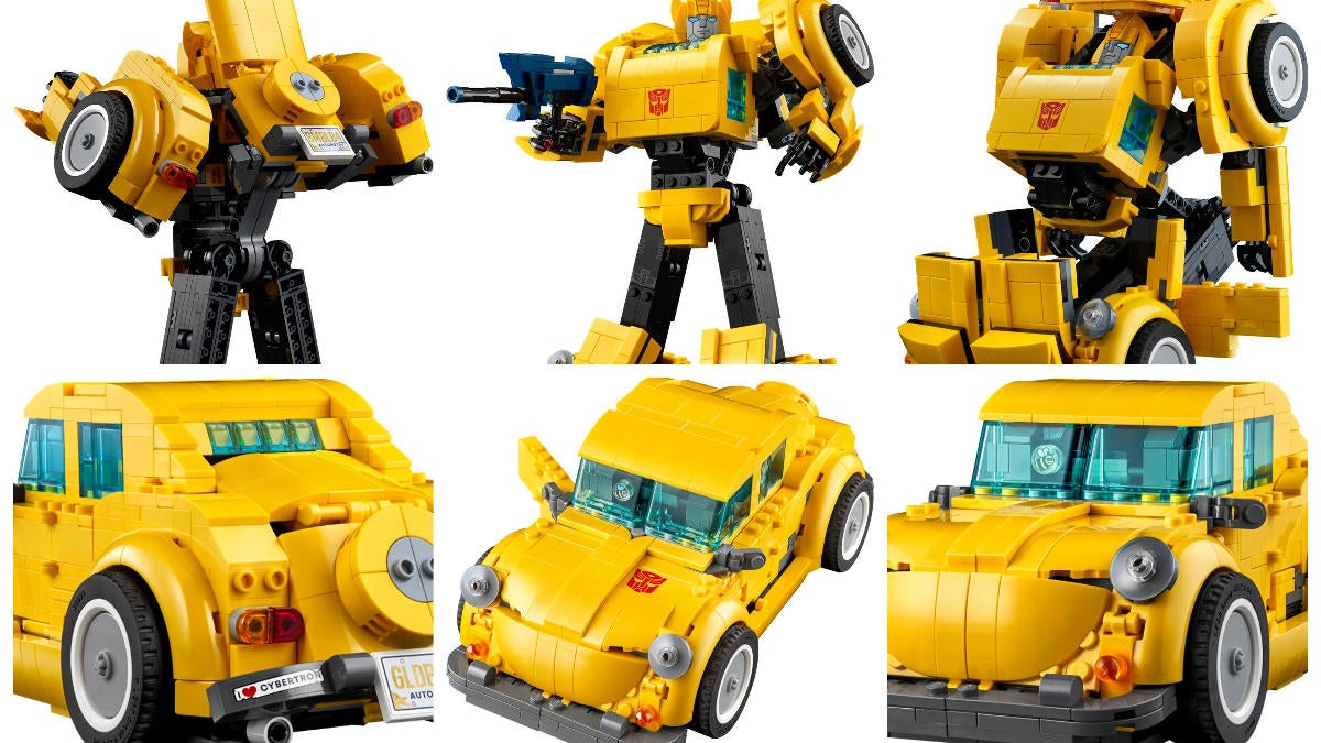 Представлен набор LEGO Transformers Bumblebee, который поступит в продажу 1 июля