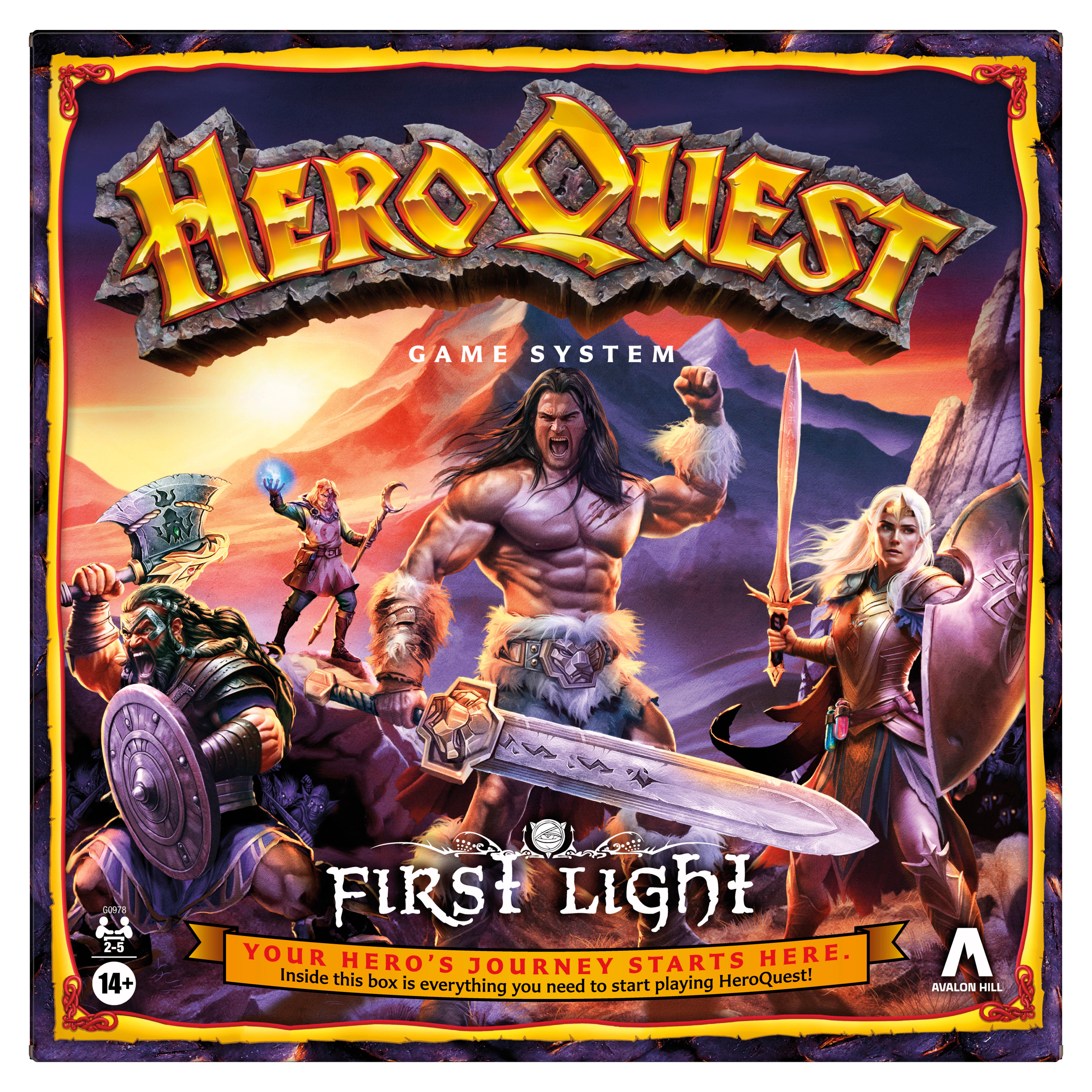 HeroQuest представляет новую облегченную игровую систему, ориентированную на игроков