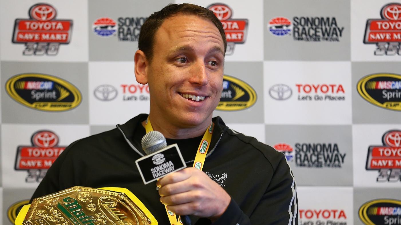 Joey Chestnut 'hopeful' he will be able to compete in the 2024 Nathan's Hot Dog Eating Contest