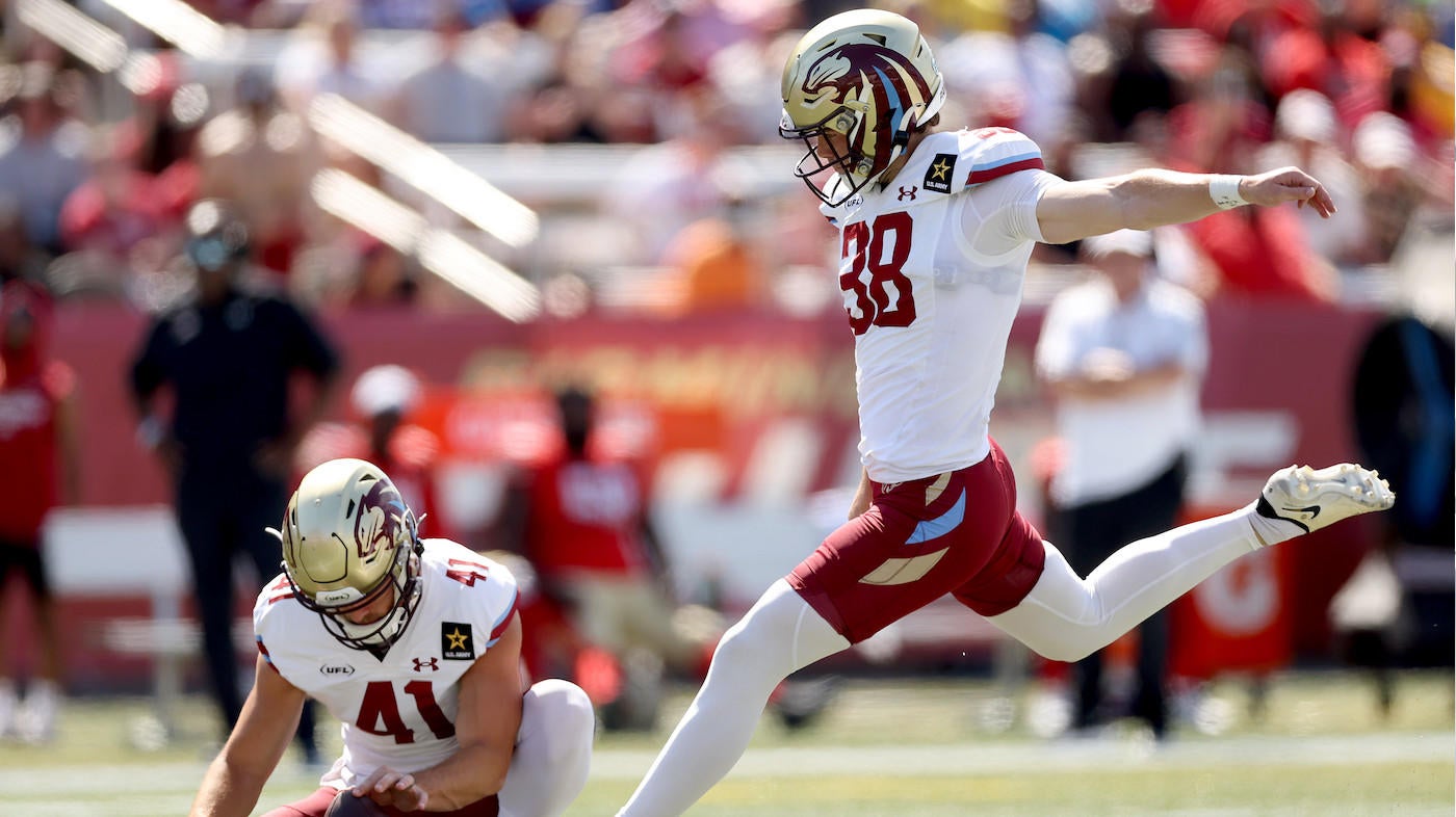 Lions signing UFL kicker who drilled a 64-yard field goal to two-year deal, per report